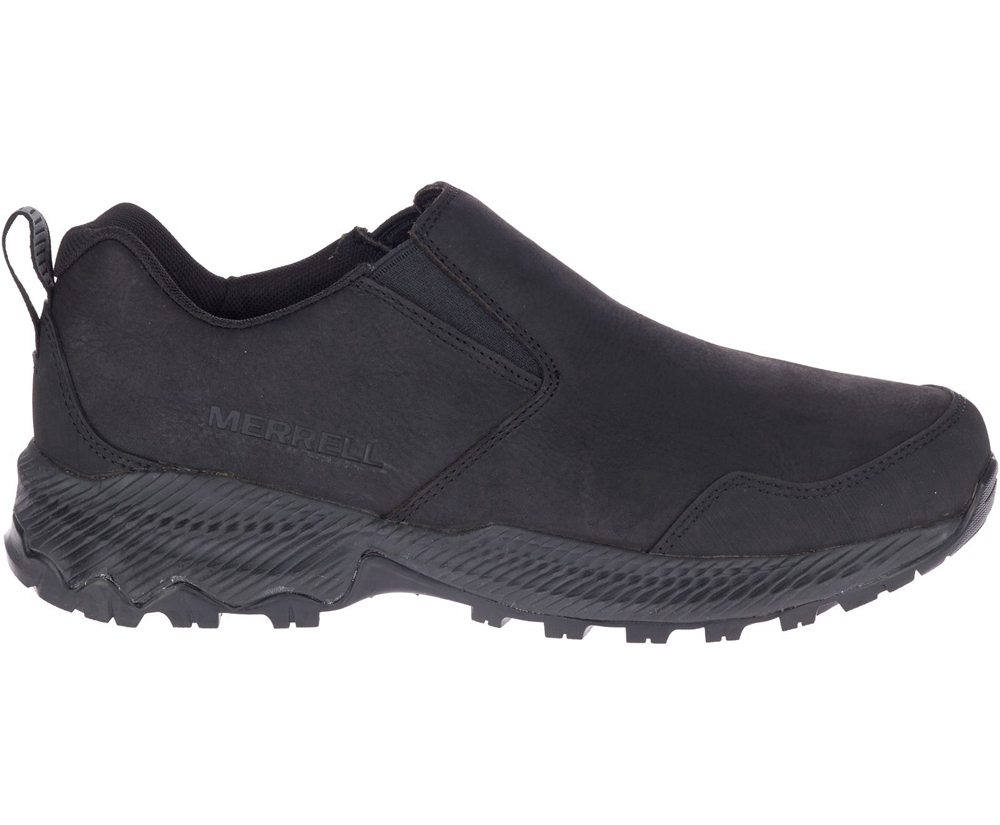 Merrell Slip Ons Męskie Czarne - Forestbound Moc - 320197-RBP